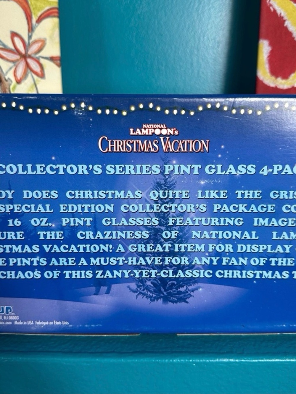 National Lampoon Christmas Collector’s‎ Edition Pint Glasses - Picture 5 of 5
